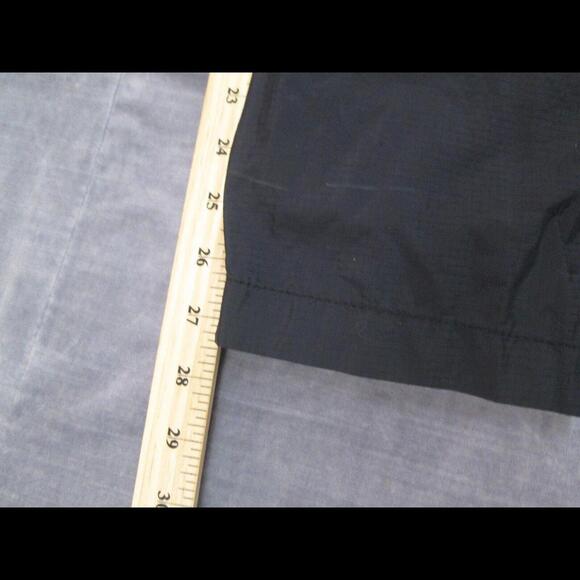 LL Bean Nylon Pants Black Size L Pull On Stretch Outdoor Comfort High Rise - Picture 12 of 14